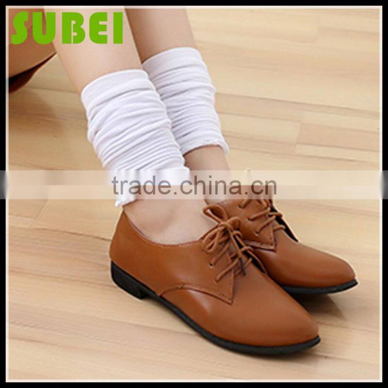 Japanese women candy color over-the-knee leg warmer,students long silk stockings