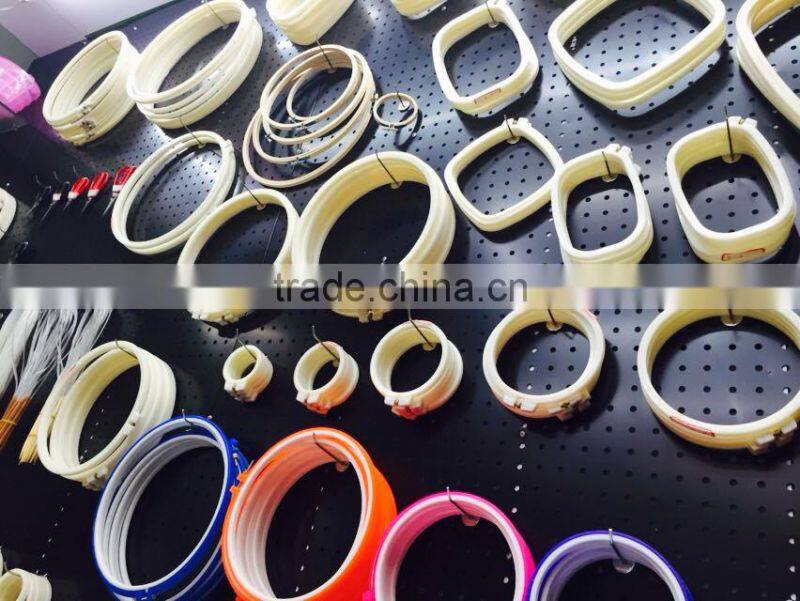 New design Plastic hoop craft hoop with round Frame made in China