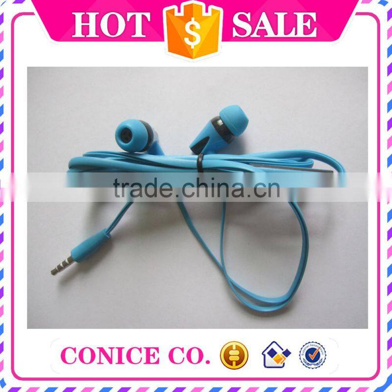 2015 wholesale high qualityin ear earphones under $1 with mic for mp3 cheap speaker earphone