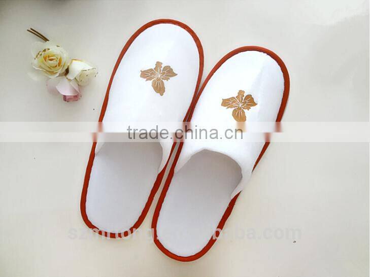 Eco-friendly Soft and Comfortable Hotel Cotton Slippers