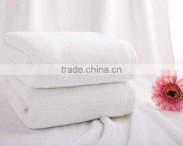 Customized 100% cotton thick big bath towel / toweling coverlet / towel blanket wholesales