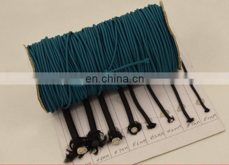2mm-15mm customized elastic cord