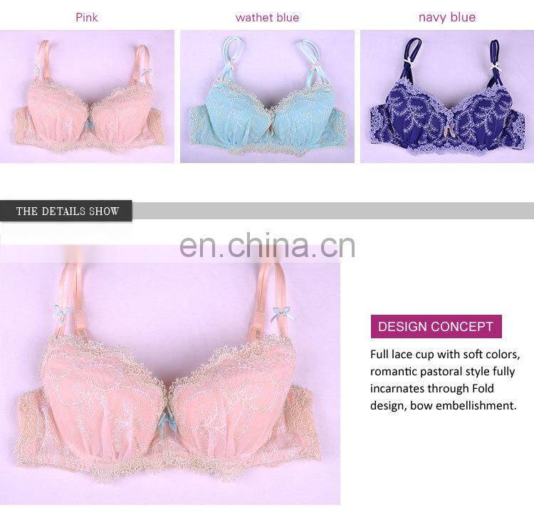 hot girls sexy quarter cup bra school girls bra