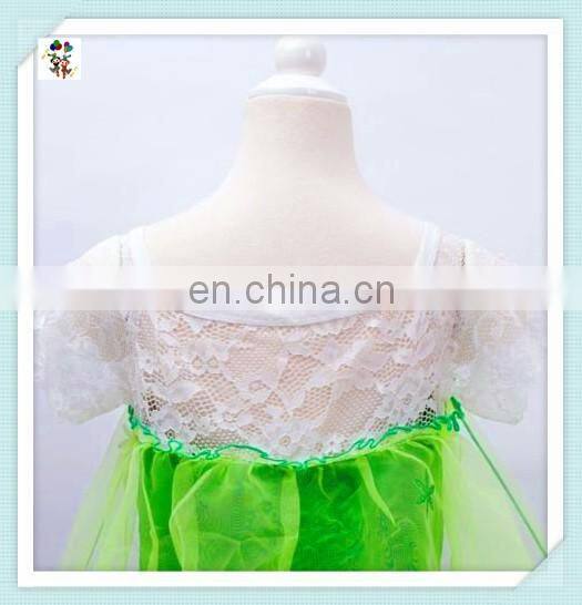 Movie Elsa Anna Dress Children Cosplay Party Costumes HPC-3105