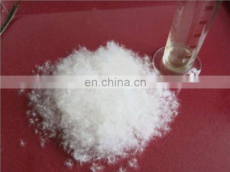 95% Washed white big duck down for star hotel filler