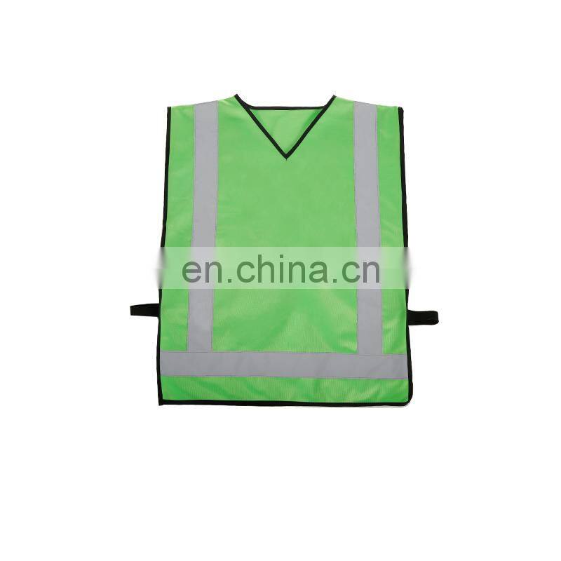 100%Polyester colorful reflective safety vest for running with BSCI certificate