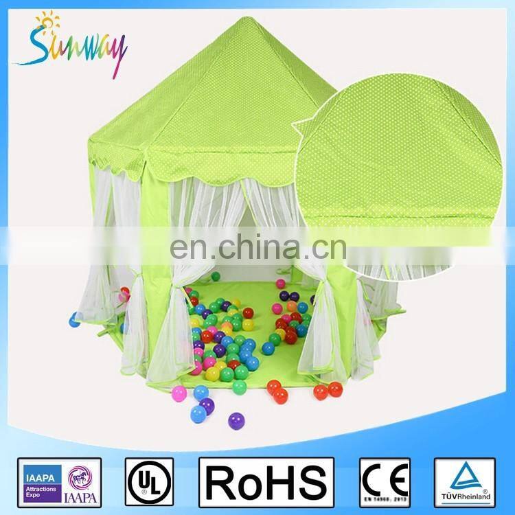 Pink Children Princess Castle Tent Kids Playing House