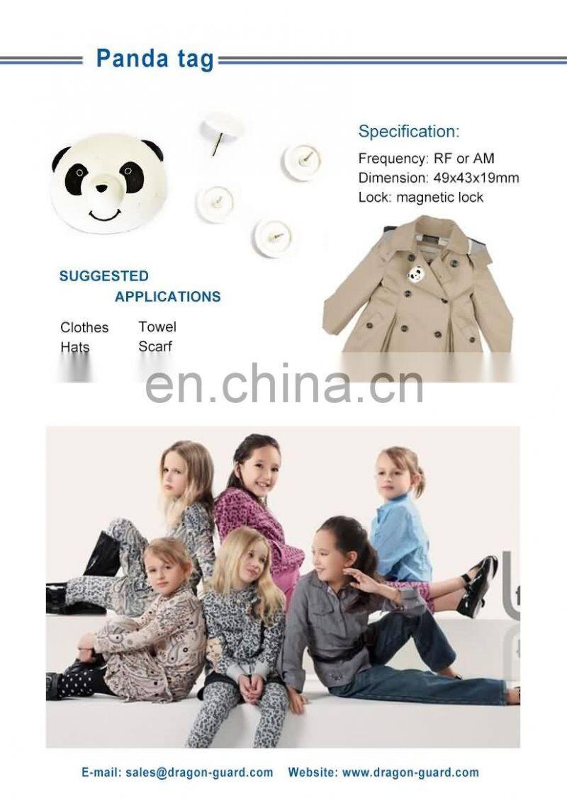 New Cute shop loss prevention children clothing hard tag, store tag, garment tag (CE/ISO)