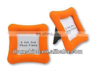 custom Cute design pvc photo frame for promotion