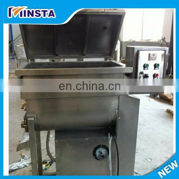 Stainless Steel Vacuum Chicken Meat Tumbler Machine|Meat Stuffing Mixing Equipment|Duck