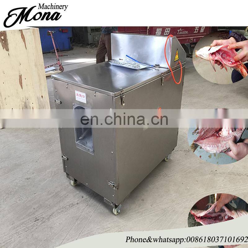 Automatic cutting fish machine for viscera removal