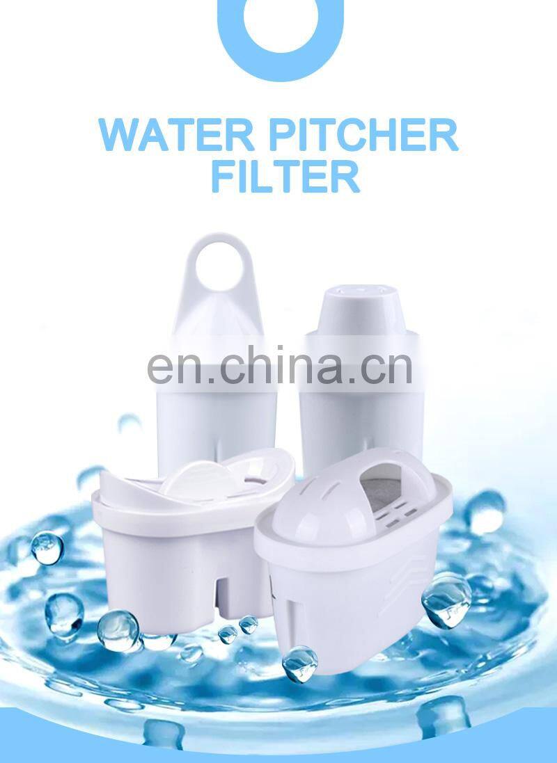 Jug water filter cartridge replacement alkaline pitcher water filters