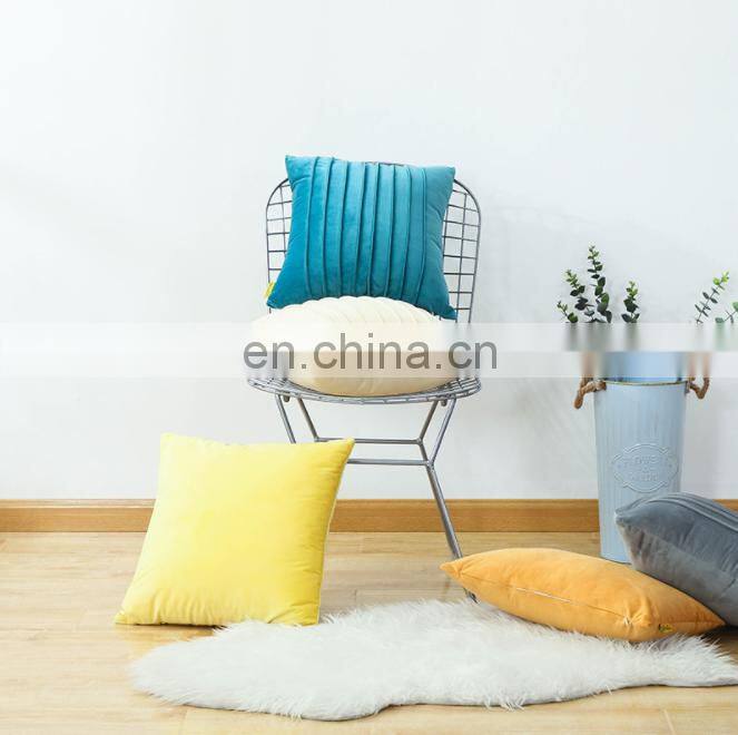 Velvet  Cushion Personality Throw Pillow Cover, Square Decorative Pillow Covers Indoor/Outdoor Pillows Shells Higher quality