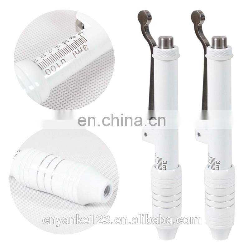High Pressure Hyaluronic Injectable Pen Atomizer Massage Kit Acid Anti Wrinkle Water Syringe Needle Injection