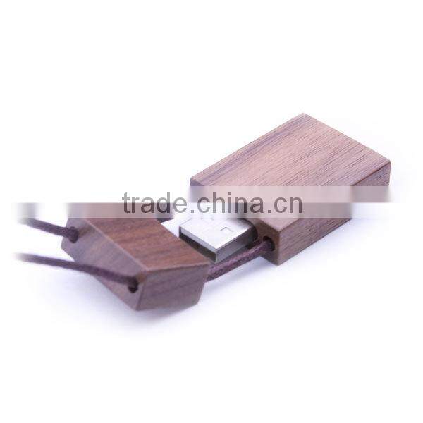 Wooden usb pen drive high quality 2gb