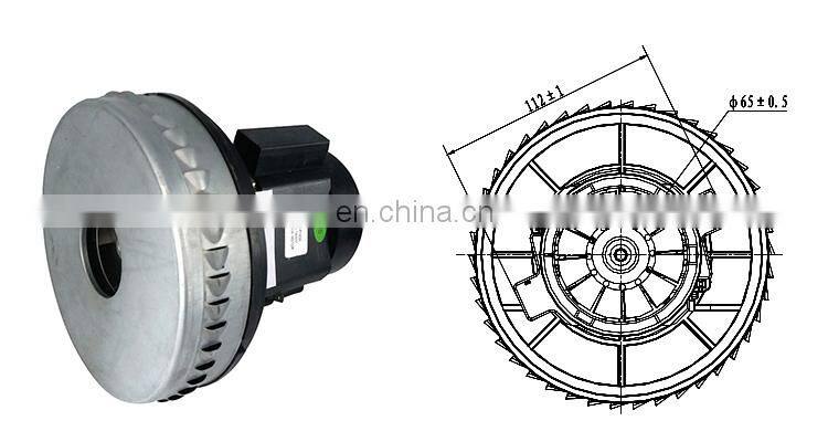 100v 127v Outer Diameter Black Gear Motor For Barrier Gate