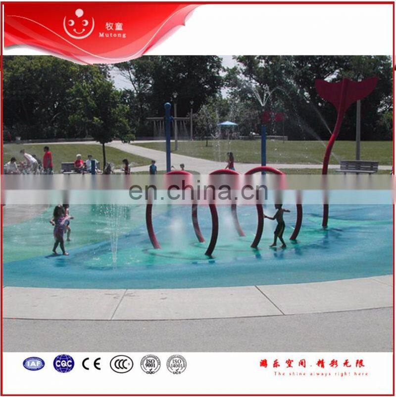 Rainbow Mist Hoops Water Park Spray Equipment Water Loops For Park