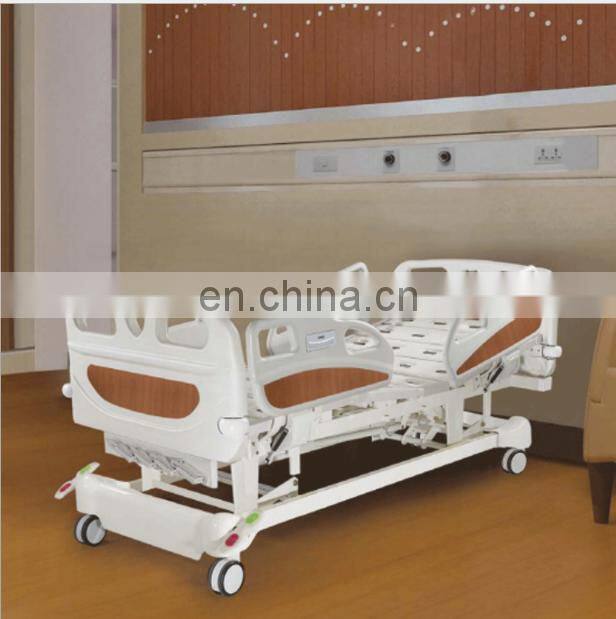 Cheap abs plastic side rail Icu Clinic Multi-function Hospital equipment Medical Electric Bed prices