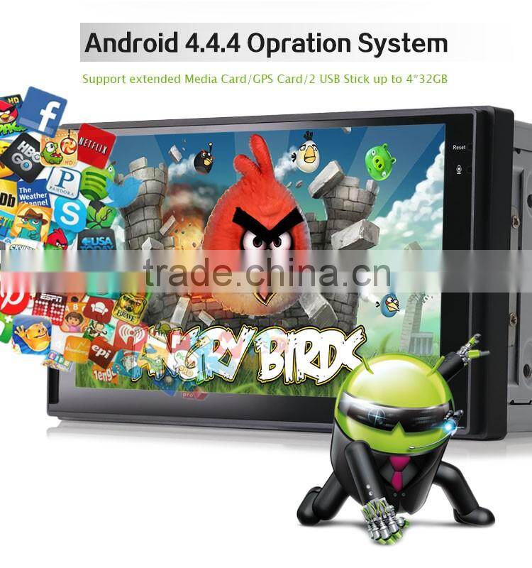 Erisin ES2008A 7" Autoradio Touch Screen 2 Din Car Audio Players GPS