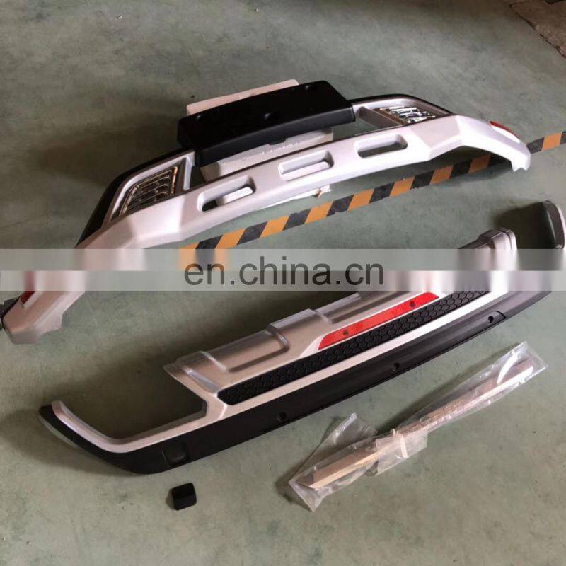 ABS front and rear bumper guard  bumper protector for Hyundai ix 45 2017-2018  car accessories