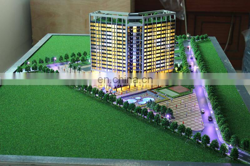 Apartment and office building model maker , 3d miniature model