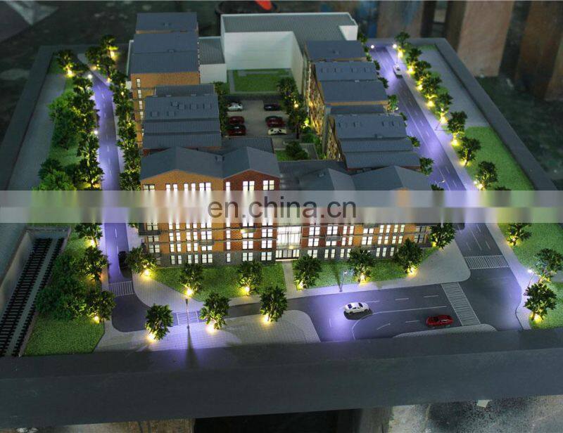 Conceptual building scale model maker for company display