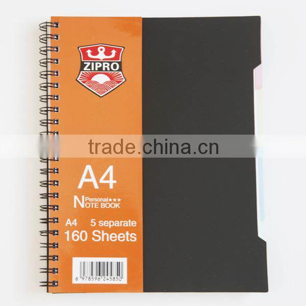 school protective spiral notebook plastic cover