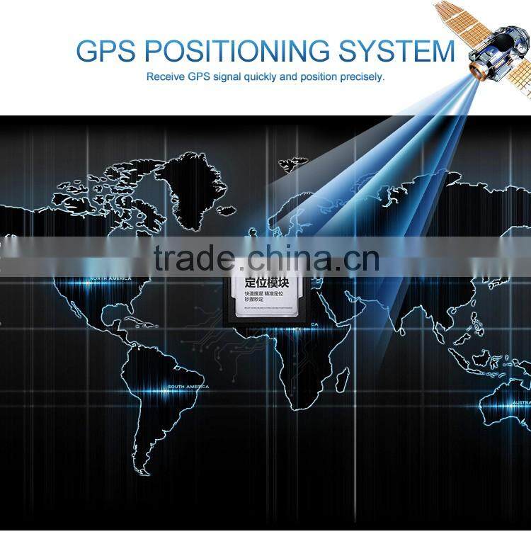 3 inch touch screen high full hd/night vision /G-sensor radar detector/russian gps voice tracker/car camera record four in one