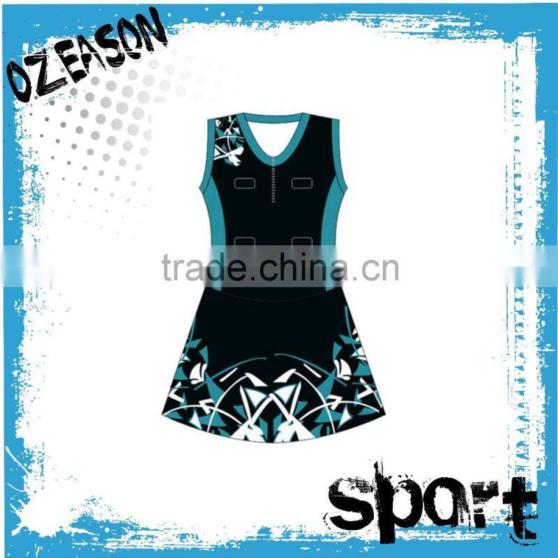 Custom made High quality women netball jersey