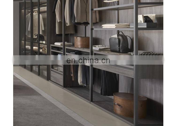 CBMMART Customized Mirrored Wardrobe Walk In Closet Sliding Door For Bedroom Furniture