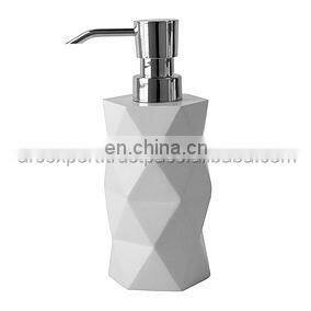 antique round mosaic soap dispenser