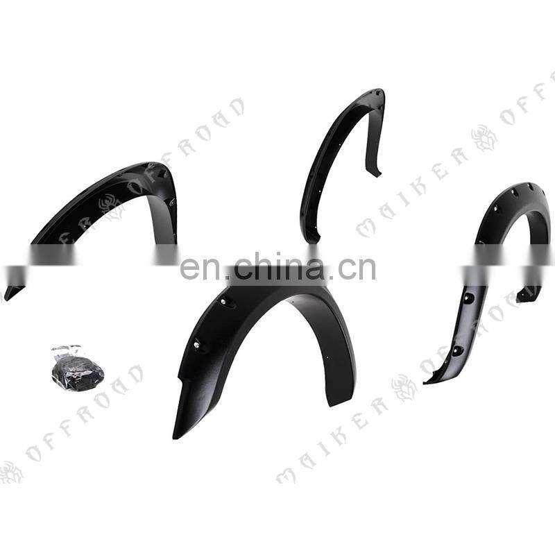 2010-2016 spare parts Rivet style pickup fender flare for Dodge Ram 2500 3500 accessories