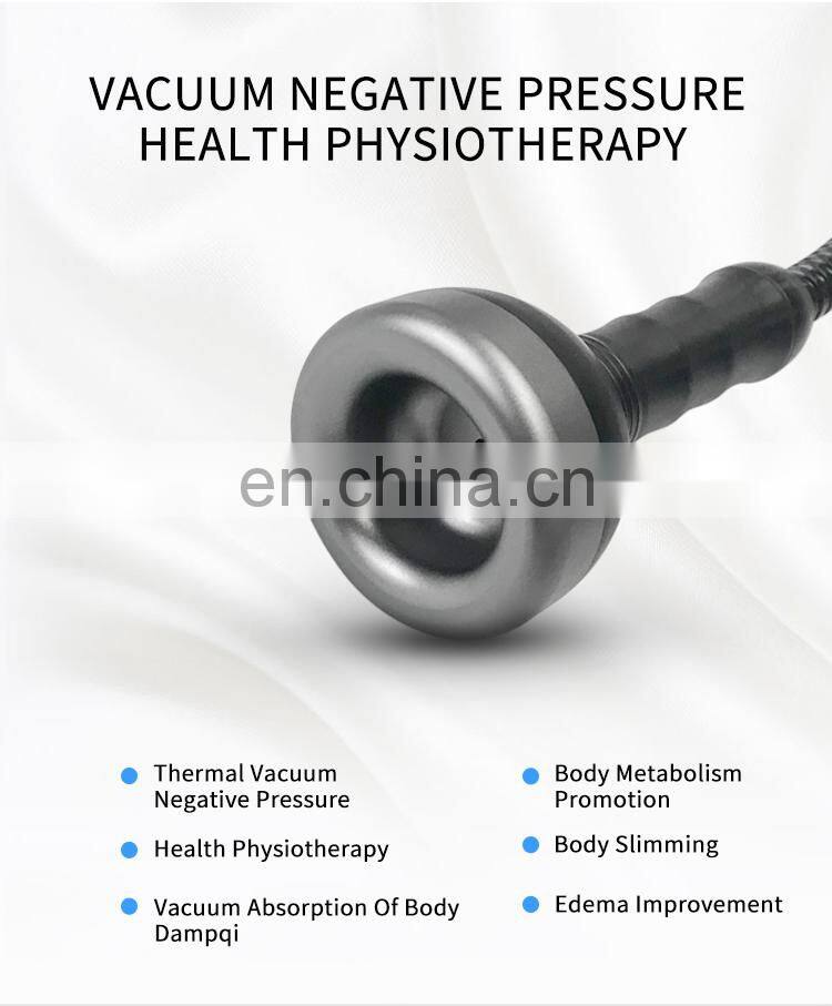 Microwave RF Vacuum Shaping Instrument Body Fat Crushing Weight Loss Negative Pressure Physiotherapy Massage Slimming Machine