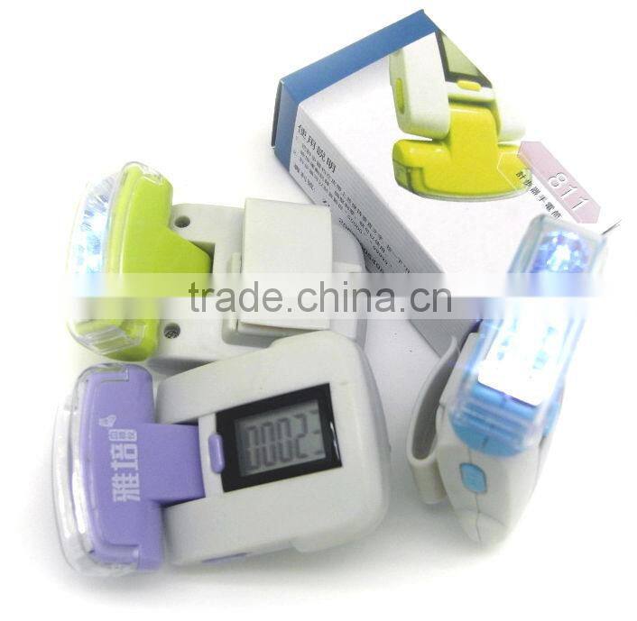 Three Led pedometer ,multifunction pedometer,digital pedometer,Led pedometer