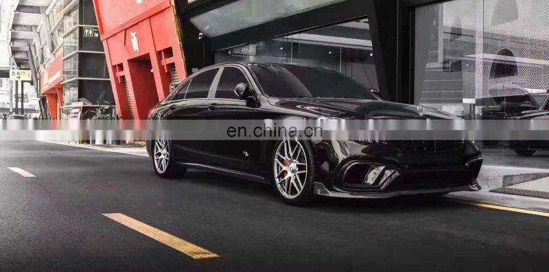 Runde Car Modification W222 Update To Barbu B700 Style Body Kits For Mercedes S-class W222 S320 S350 S400 S63 S65 Body Kit