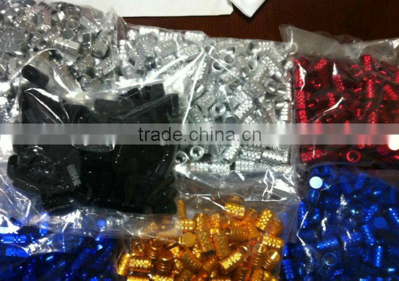 4pcs/set Auto Car Truck Tire Tyre Wheel Round Ventil Valve Stems Cap For Auto Car Truck 4 Colors tire valve caps