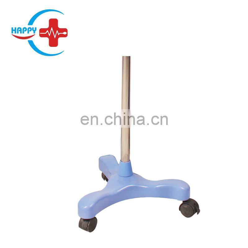 HC-M093 Factory Price Hospital Medical Stainless Steel Infusion Stand IV Pole IV Drip Stand