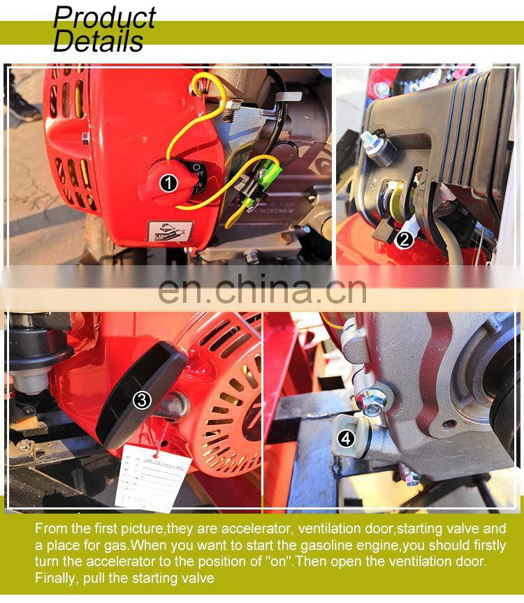 New model 4 wheel wheat and rice reaper binder price