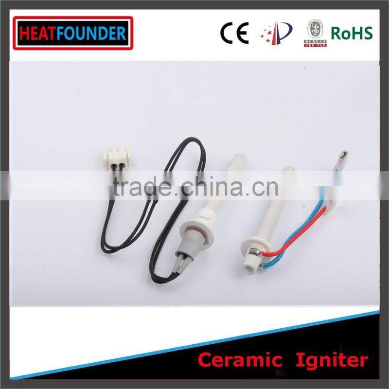 ISO CERTIFICATION 99% ALUMINA HIGH QUALITY CERAMIC IGNITER FOR SALE