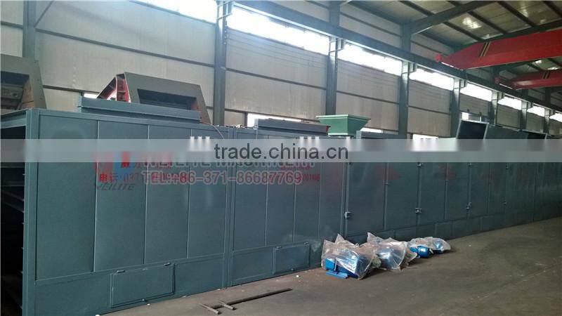 multi-layers coal briquettes/pellet material mesh belt dryer / steel mesh belt dryer