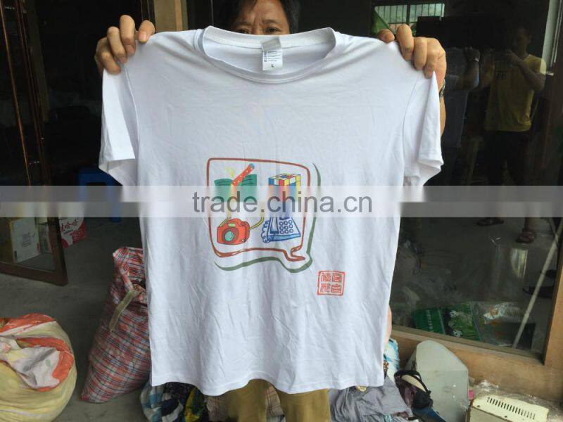 lady used silk skirt