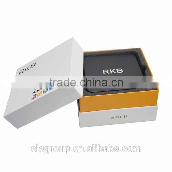 Newest hot sell android smart tv box RK8 octa core google android 5.1 smart tv box RK3368 smart tv box