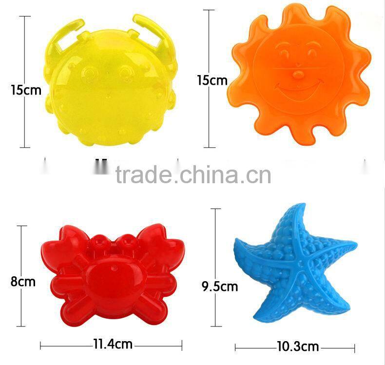 Summer Toy Kids Plastic Sand Shovels Mini Sand Beach Toys Play Set 18 PCS/Set