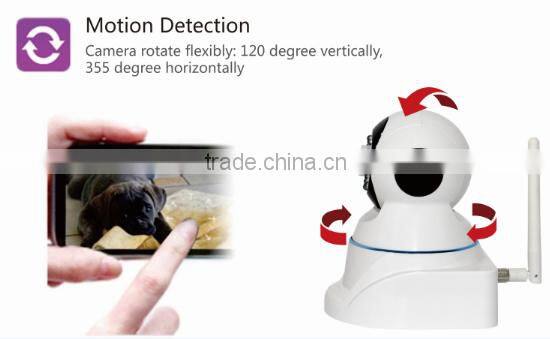 Hot Sale 2016 Outdoor Bullet Style Night Vision P2P Wifi Suveillance Security Camera Network Camera IP with Alarm Function