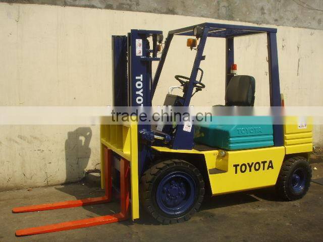 used Japan made forklift, 5 ton Toyota forklift in Shanghai