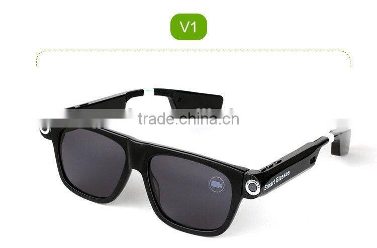Driving Sun Glasses Recorder HD Camera Bluetooth Glasses