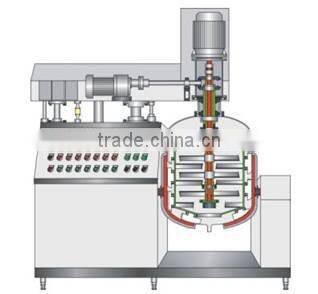 lab vacuum emulsifying mixer