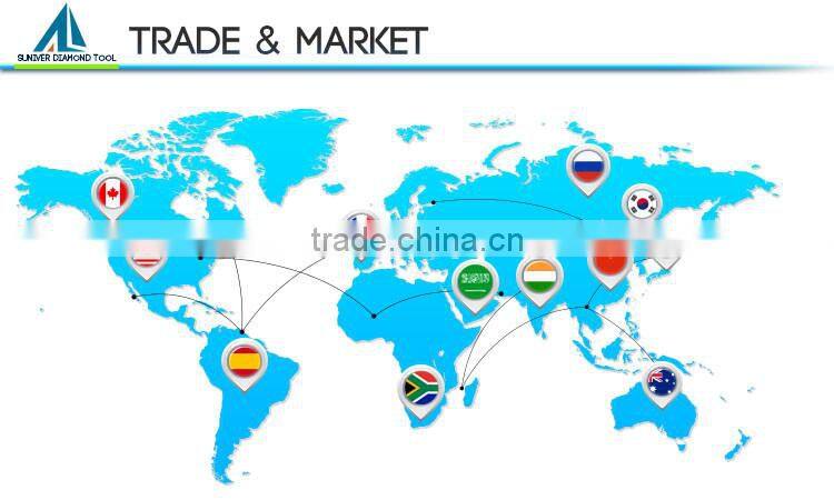 Professional flexible diamond polishing pads for wet polishing granite