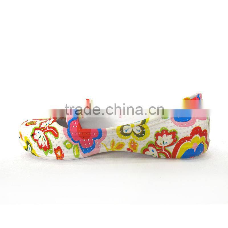 2015 new style fashion style eva clogs for kids