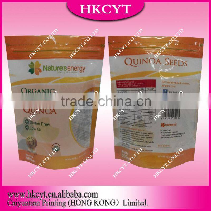 Barrier Feature and Heat Seal Sealing & Handle Dog Food Bag